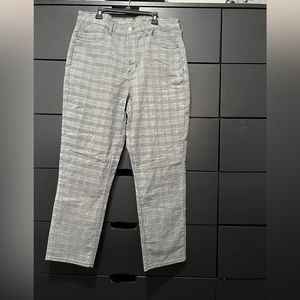 American eagle outfitters plaid pants/ jeans